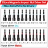 SHALL 29PCS Magnetic Nut Driver Set, Impact Drill Driver Bit