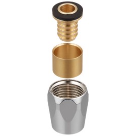 SANEI G1/2 PU86TF-2 Hose Hardware Mixing Plug Side for PU86T Blade Hose