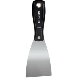 ALLWAY NX3S Ergonomic Grip Stiff Smooth Curved Wall Scraper, 3"