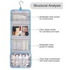 Travel Hanging Toiletry Bag for Women Men Large Capacity Makeup