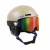 Goggle Four Asian Fit - Solid Black-Rainbow Chrome_102