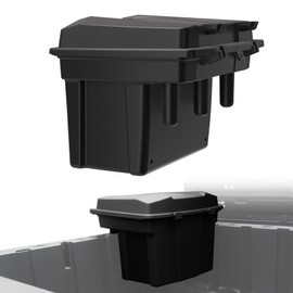 XATVXUTV 21L UTV Cargo Storage Box for Polaris Ranger 1000 900 570 500, Waterproof Removable Rear Bed Storage Bin with Top Tool Tray for Polaris XP 1000 900 570 500/ General 1000 2013-2025 Accessories