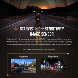 Transcend DrivePro 20 Dash Cam - Black