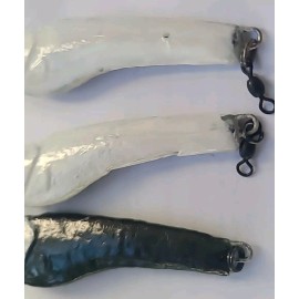 Hand made Lot of 3- Drail Trolling Weights 4oz Fishing in-line Trolling Lures Jigging Lure