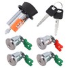 Tektall Ignition Switch Lock Cylinder Door Lock Cylinder with Key