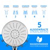 Large Shower Head with Hose and Holder, Hand Shower, Rain
