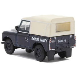 Oxford Diecast 1/76 Land Rover Series III SWB Canvas Royal Navy