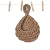 LilaLemon Peg Bag for Washing Line, Reusable Peg Holder, Washable
