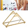 Mirror Jewelry Tray Glass Perfume Storage Tray Jewelry Plate Golden