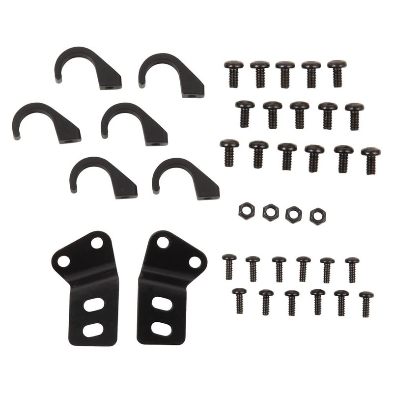 TUSK Plastic Lower Door Inserts Black Durable UTV Side Protection