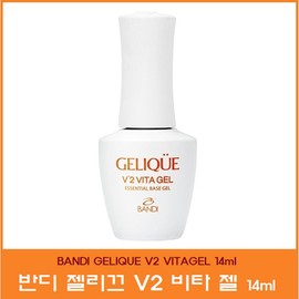 Bandi Gelique V2 Vita Gel/Gel Nail Nutrient/Strengthener/Nail Nutrient / 반디 젤리끄 V2 비타젤/젤네일 영양제/강화제/손톱 영양제