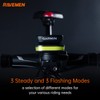 RAVEMEN FR160 Compatible with Garmin/iGPSPORT/COOSPO Cycling Computer, IPX6 Waterproof Auxiliary