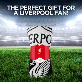 Liverpool F.C. Fleece Blanket, Soft Throws, Sofa Blanket Throw, Liverpool FC Gifts for Men Teens Kids