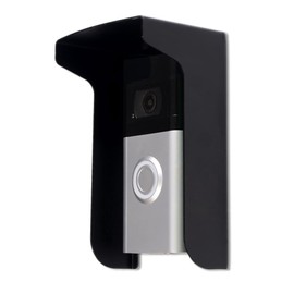 Lyaciomn Doorbell Rain Cover As Shown Anti-Theft Doorbell Door Bracket Non-Drilling Mounting Bracket for Video Doorbell Cover Bracket