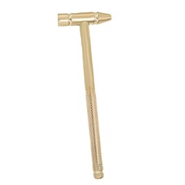 Laroal Hammer Mallet 6 In 1 Mini Copper Hammer Double Head Small Hammer Multifunctional Copper Hammer With Removable Screwdriver Tool For Jewelry Watch Repair