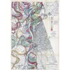 1944 Fisk Mississippi Meander Map Ancient River Bed Sheet 12