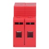 Orange Red Combiner Box Surge Protection Device Distribution Box Voltage