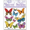 Violette Stickers Primary Butterflies