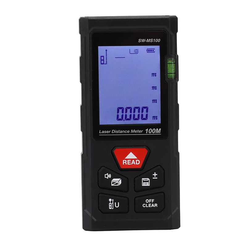 Handheld Infrared Laser Distance Meter Rangefinder High Accuracy Range Measuring