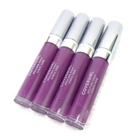COVERGIRL Lot Of 4 Cover Girl Melting Pout Vinyl Vow Lipstain #240 "So Lucky" Purple 3.5ml