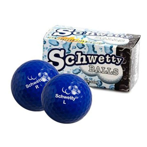 Schwetty Balls Blue Pair (Includes 2 Golf balls)