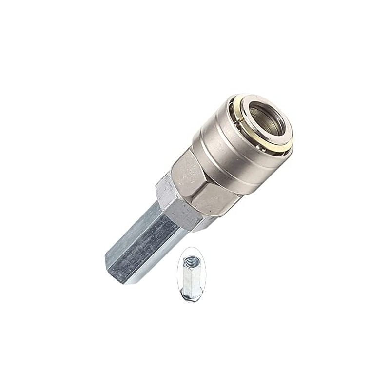 TEAMWILL Machine Attachments Suction Cup Vac-U-Lock 3XLR Bendable Spring Connector