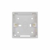 Status 25 mm 1 Gang Pattress Box - White (Pack