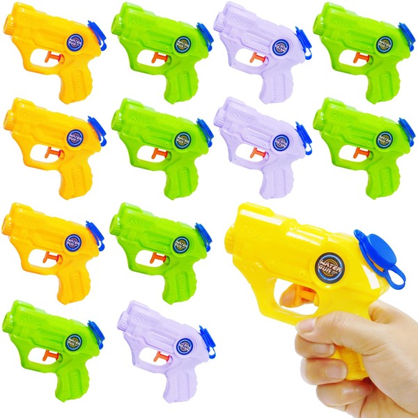 Water Squirt Guns for Kids - 12 Water Blaster Soaker Summer Toys, Water Pistols Outdoor Toy Swimming Pool Beach Sand Water Fighting Play Gifts for Boys Girls Children