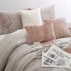 Stratford Park Wonderful 7 Piece Comforter Set, Queen Size, Blush,