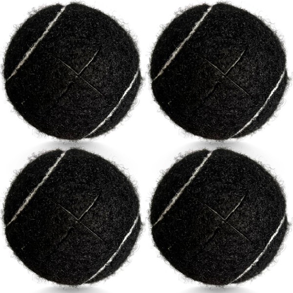 Hiballball 4 Pack Precut Tennis Balls for Walkers, Heavy Duty