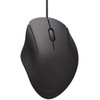 Elecom M-SH10UBSKBK Mouse SHELLPHA Wired, Silent, 3 Buttons, Medium, Antibacterial,
