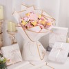 93 Pcs Flower Bouquet Wrapping Paper Kits, 20 Sheets Waterproof