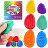 Fidget Toys Sensory Stone for Kids: 6 Pack Textured Worry