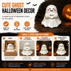 Middle Finger Ghost Statue for Halloween Decor – Cute &