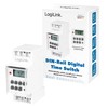 LogiLink ET0010 ET0010-DIN-Rail Timer with Digital Timer and LCD for