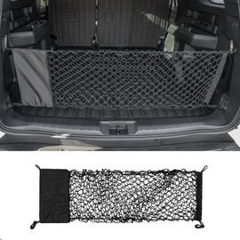 Zekzoop Cargo Net Compatible with 2021-2025 Toyota 4Runner Envelope Style Trunk Storage and Organizer Dense Mesh with Storage Bags Luggage Net for 2024 4 Runner Accessories
