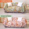 HOORDRY 4-Layer Cotton Gauze Blanket - Reversible, Bohemian Style with