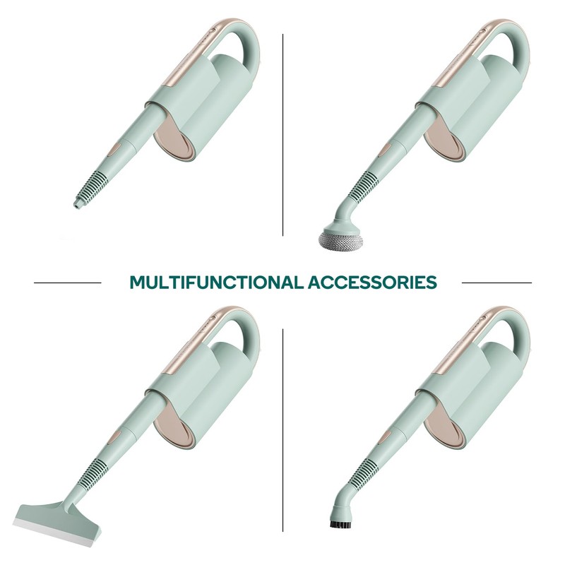 Newbealer 11 Pieces Replacement Accessories for All-in-1 Steam Mop &