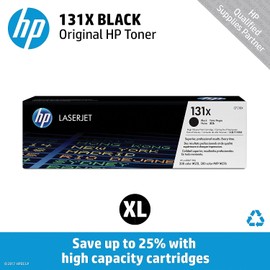 Tóner HP 131X Negro Alto rendimiento Laserjet Original (CF210X) Para HP Laserjet Pro M276nw, M251nw