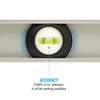 CHANNELLOCK 72-Inch, Professional-Grade Aluminum I-Beam Level with 3 Vials, 5100-0072