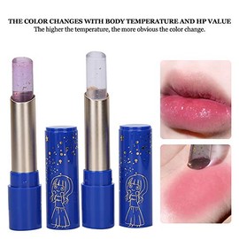 Bálsamo Labial, Hidratante, Nutritivo, Hidratante, Lápiz Labial Bálsamo De Color Mágico, Lápiz Labial De Larga Duración, Balsamo Labios For Ceras Herr