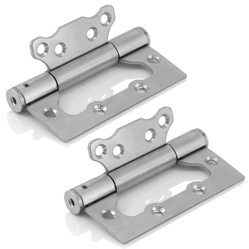 MidGard Door Hinge Self Closing Stainless Steel Hinge 2 Pcs