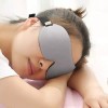 암막아이쿠션 성장호르몬안대 아이쿠션수면안대 눈뜨고잠 [블랙] Black Sleep Mask with Eye