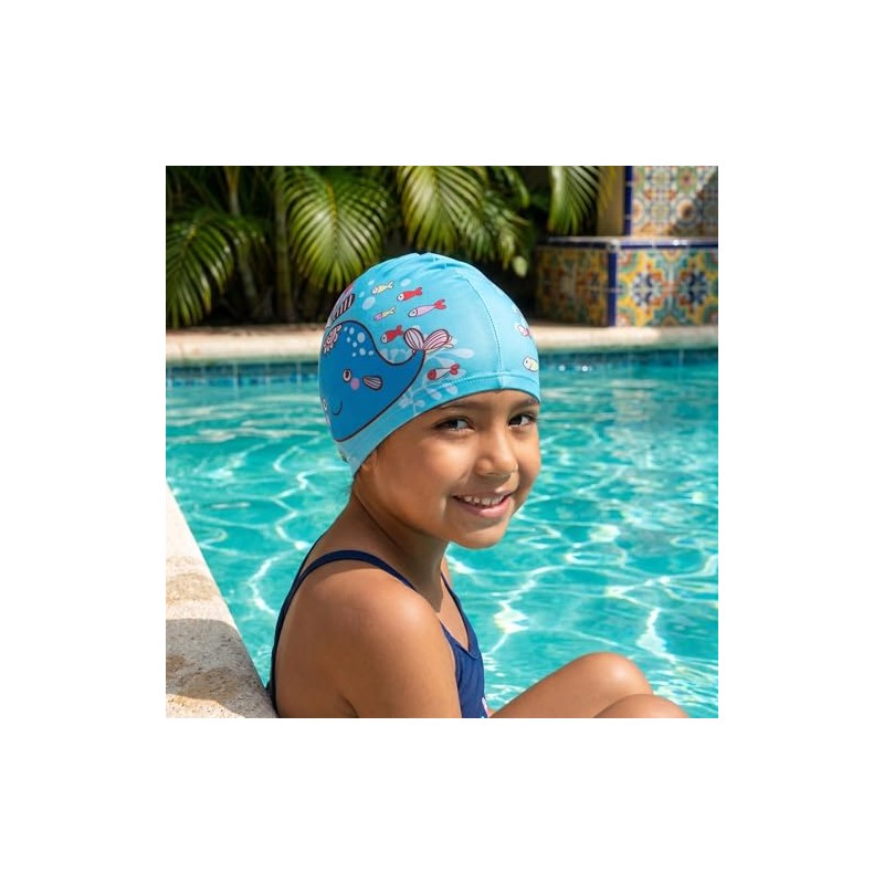 Toddmomy Gorro De Baño Unisex De 2 Piezas para Niños