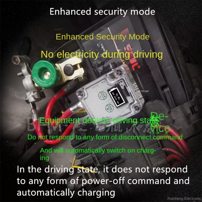 BCSMMCAR Car Battery Disconnect Power Kill Switch Isolator Cut Off
