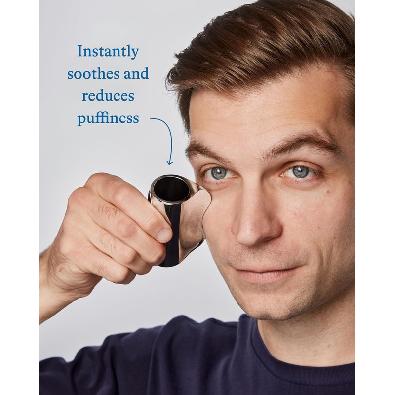 Harry's Cooling Eye Kit for Men - Gua Sha Depuffing