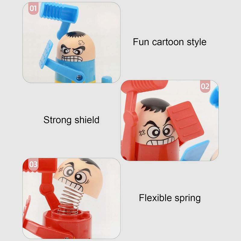 Table Battle Hammer Game, Cute Cartoon Shapes, Practical Table Game,