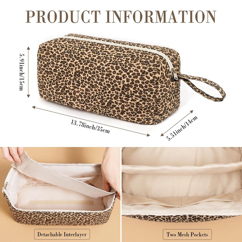 Quilted Hair Tools Travel Bag Compatible with Dyson Airwrap Shark
