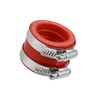 INFINAUTO 35mm ID Red Carburetor Adapter Intake Pipe Boot Interface