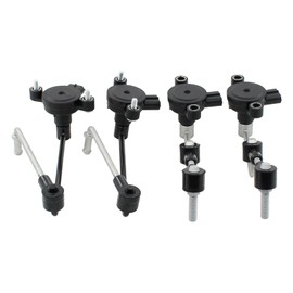 HouYeen Front Rear Right and Left Air Suspension Height Level Sensors for Lan-d Ran-ge Ro-ver 2 P38A 1994-2002